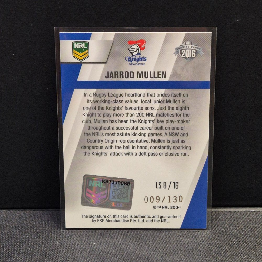 2016 NRL Traders Elite - League Sensation Signature - LS8 - Jarrod Mullen