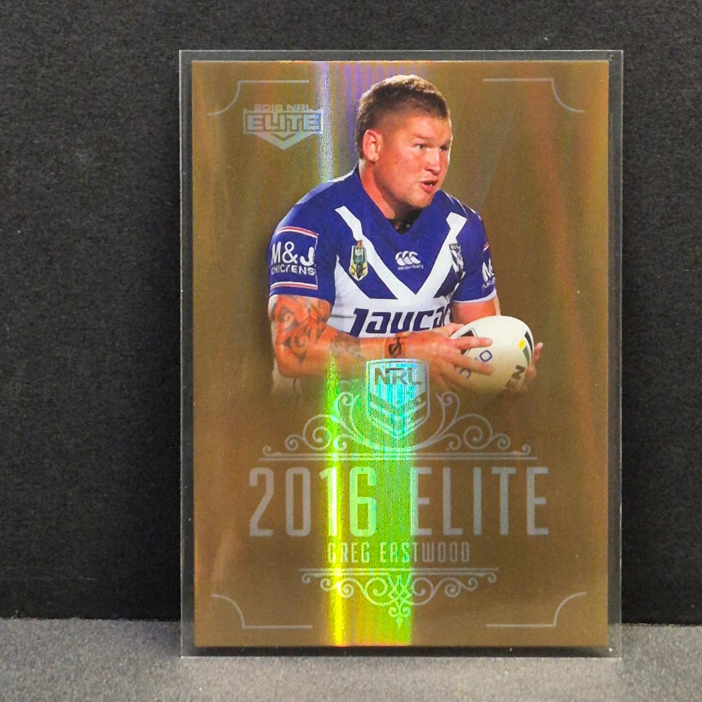 2016 NRL Elite - Gold Parallel - SG027 - Greg Eastwood