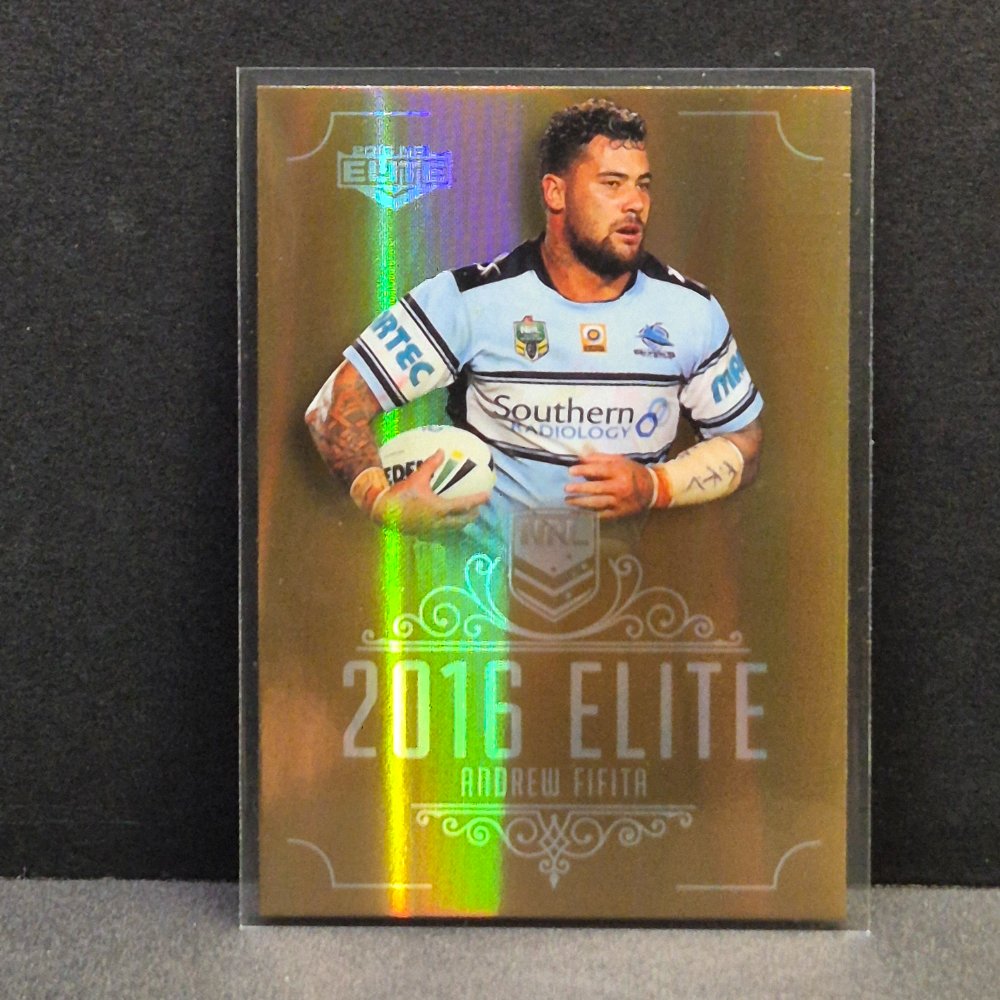 2016 NRL Elite - Gold Parallel - SG042 - Andrew Fifita