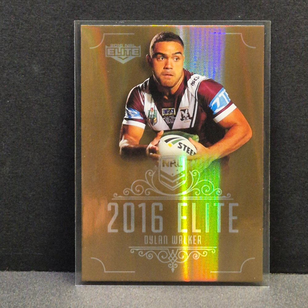 2016 NRL Elite - Gold Parallel - SG072 - Dylan Walker