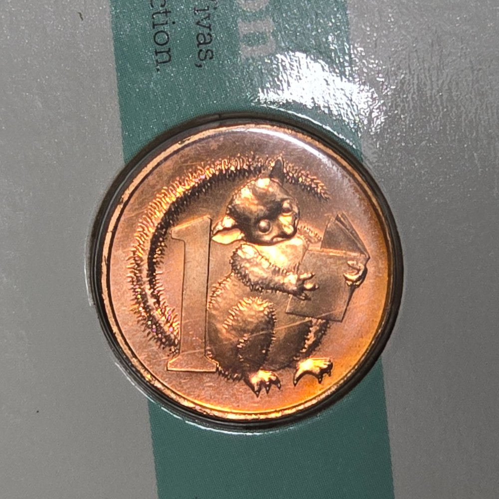 2017 Possum Magic 8 Coin Collection  by the Royal Australian Mint 1c coin reverse