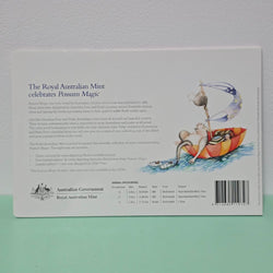 2017 Possum Magic 8 Coin Collection  by the Royal Australian Mint Back Cover with specifications