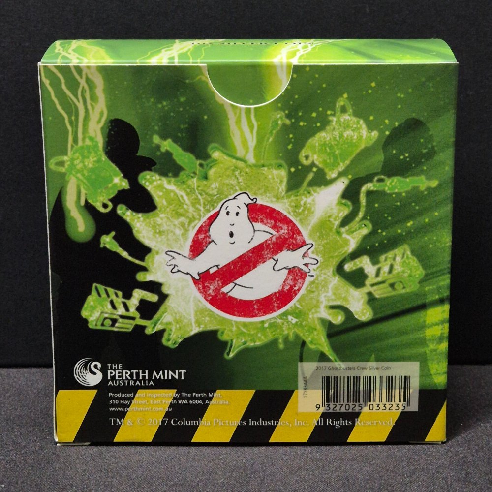 2017 Perth Mint Ghostbusters - Crew 1oz Silver Coin