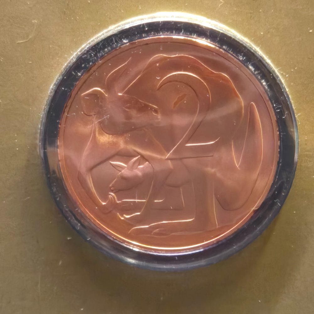 2017 2c Stuart Devlin - Revisiting a Vision Bronze Uncirculated Coin