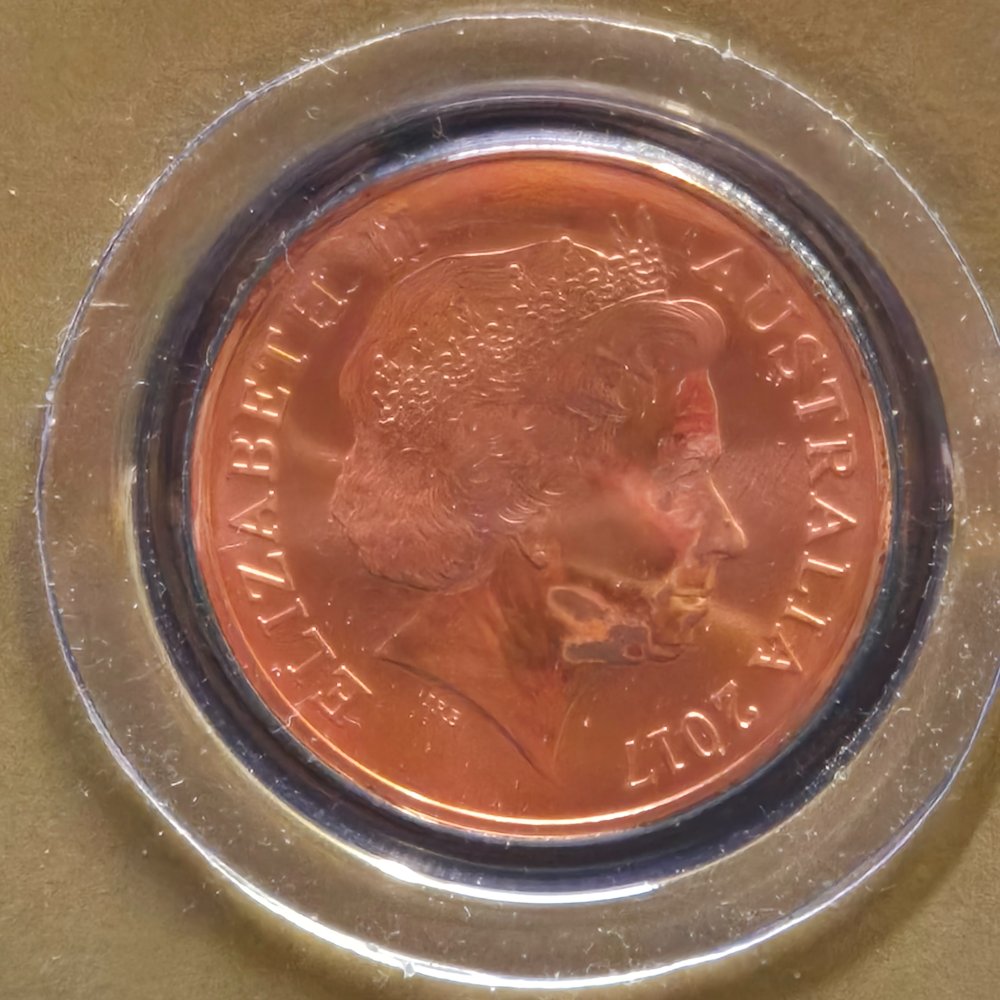 2017 2c Stuart Devlin - Revisiting a Vision Bronze Uncirculated Coin