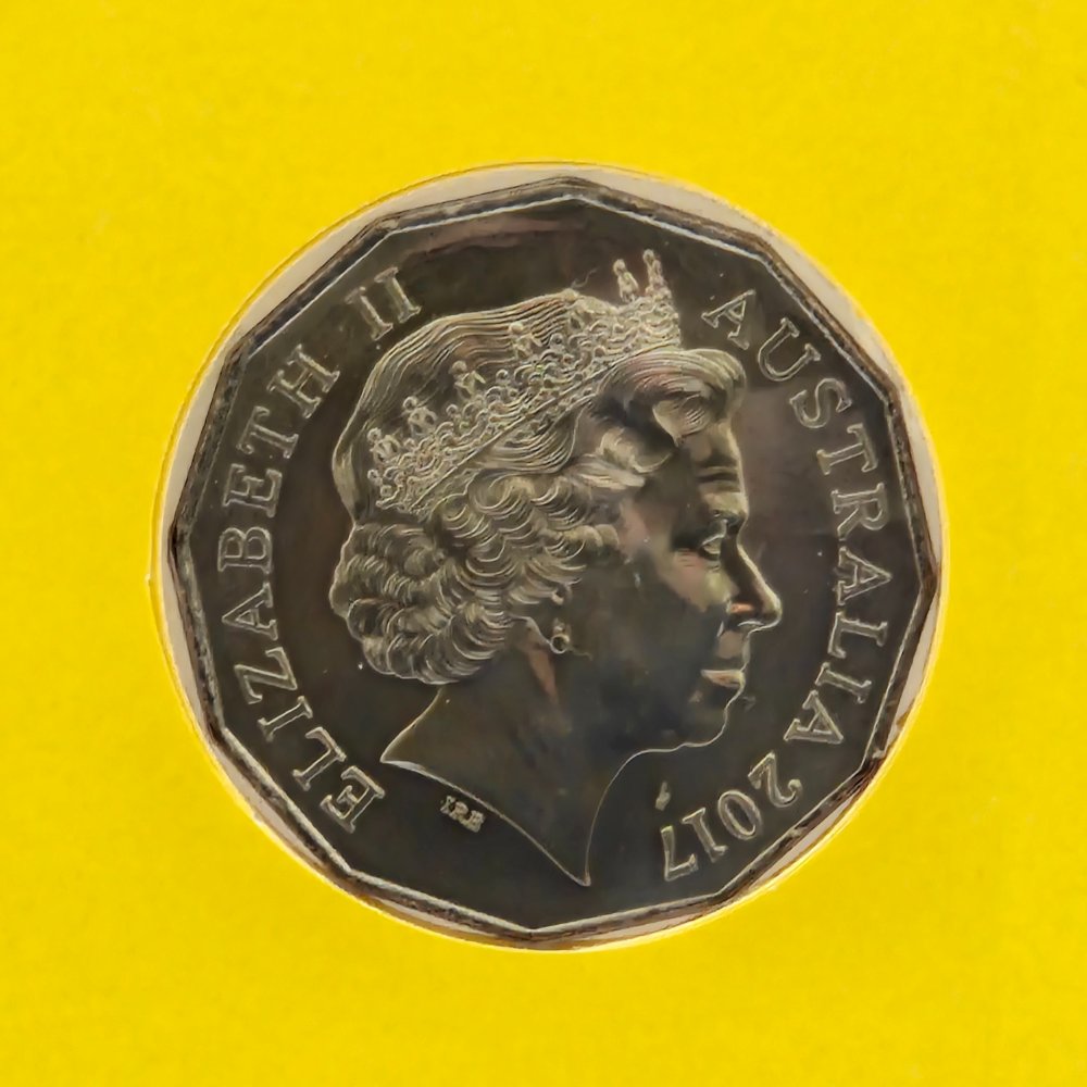 2017 50c Referendum Mabo PNC with Third Party ACBC 5 Years overprint