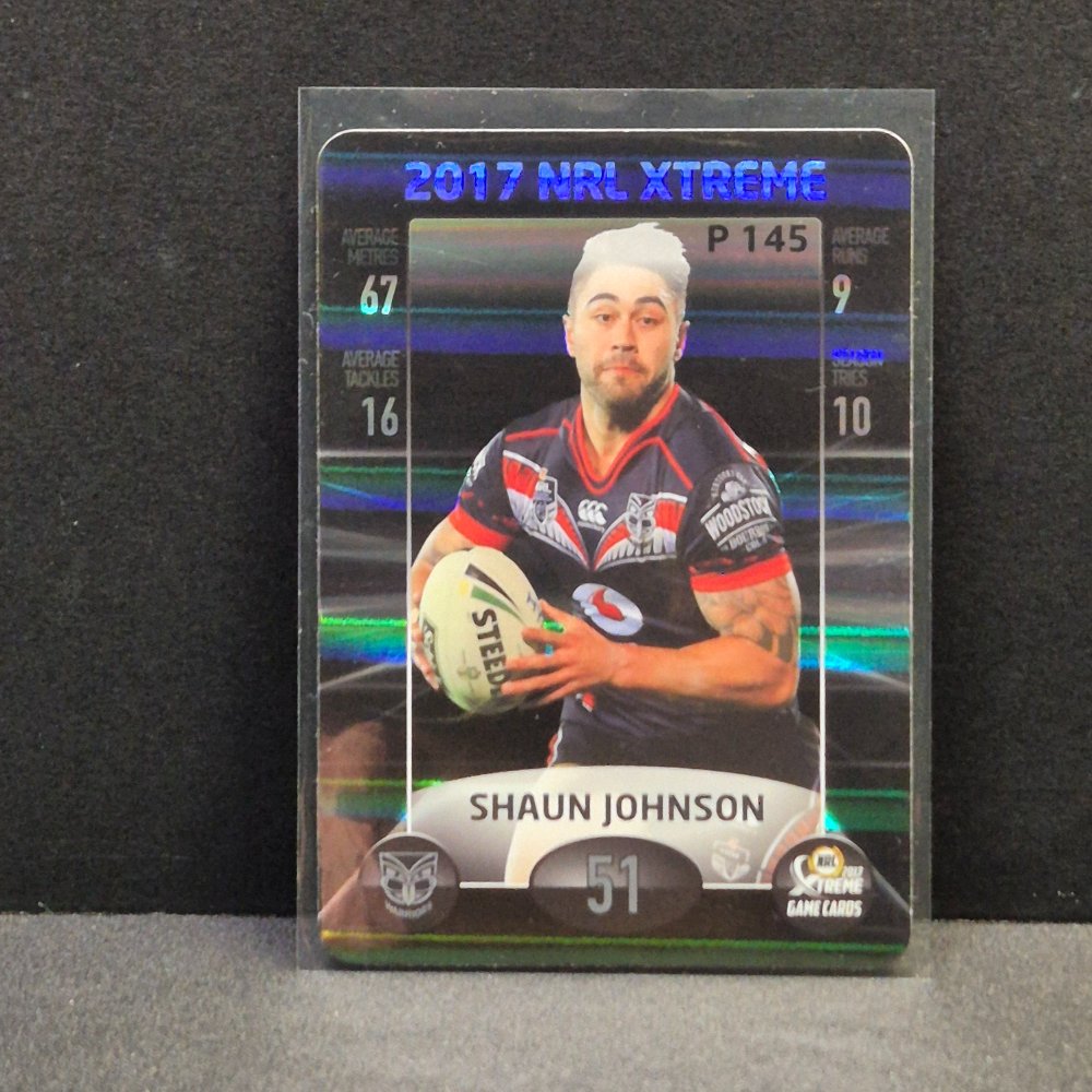 2017 NRL Xtreme - Parallel - P145 - Shaun Johnson