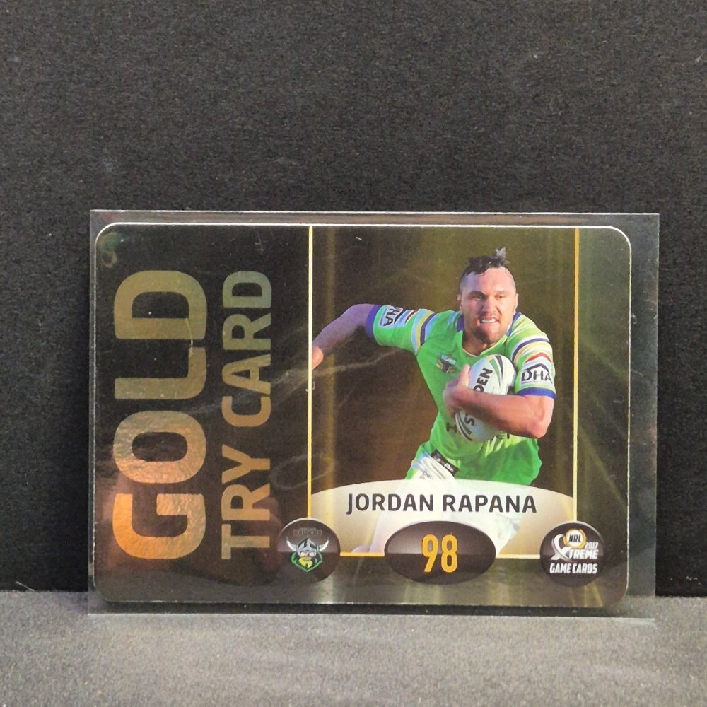 2017 NRL Xtreme - Power Card - PC2 - Jordan Rapana