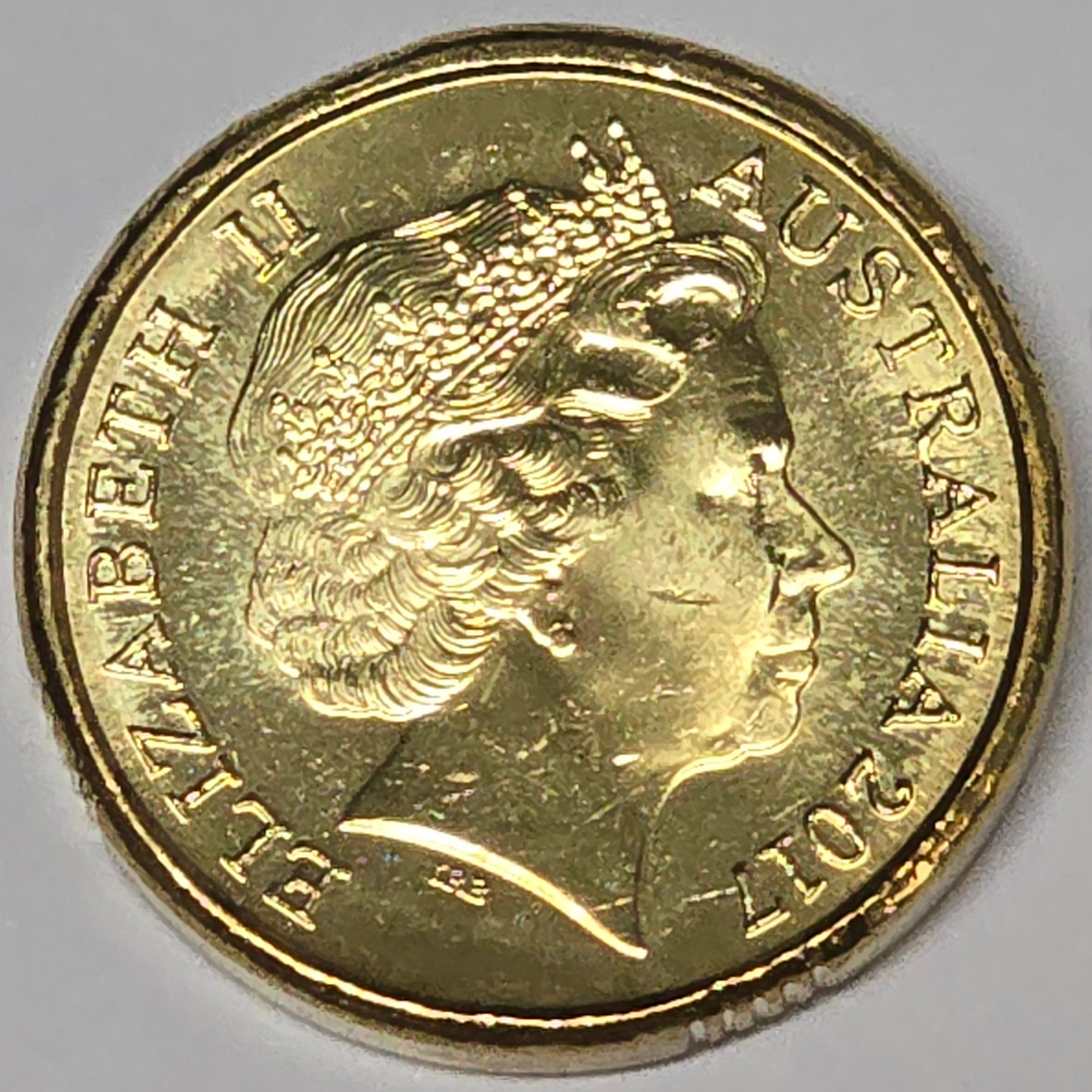 2017 $2 Remembrance Day Rosemary single unc coin obverse