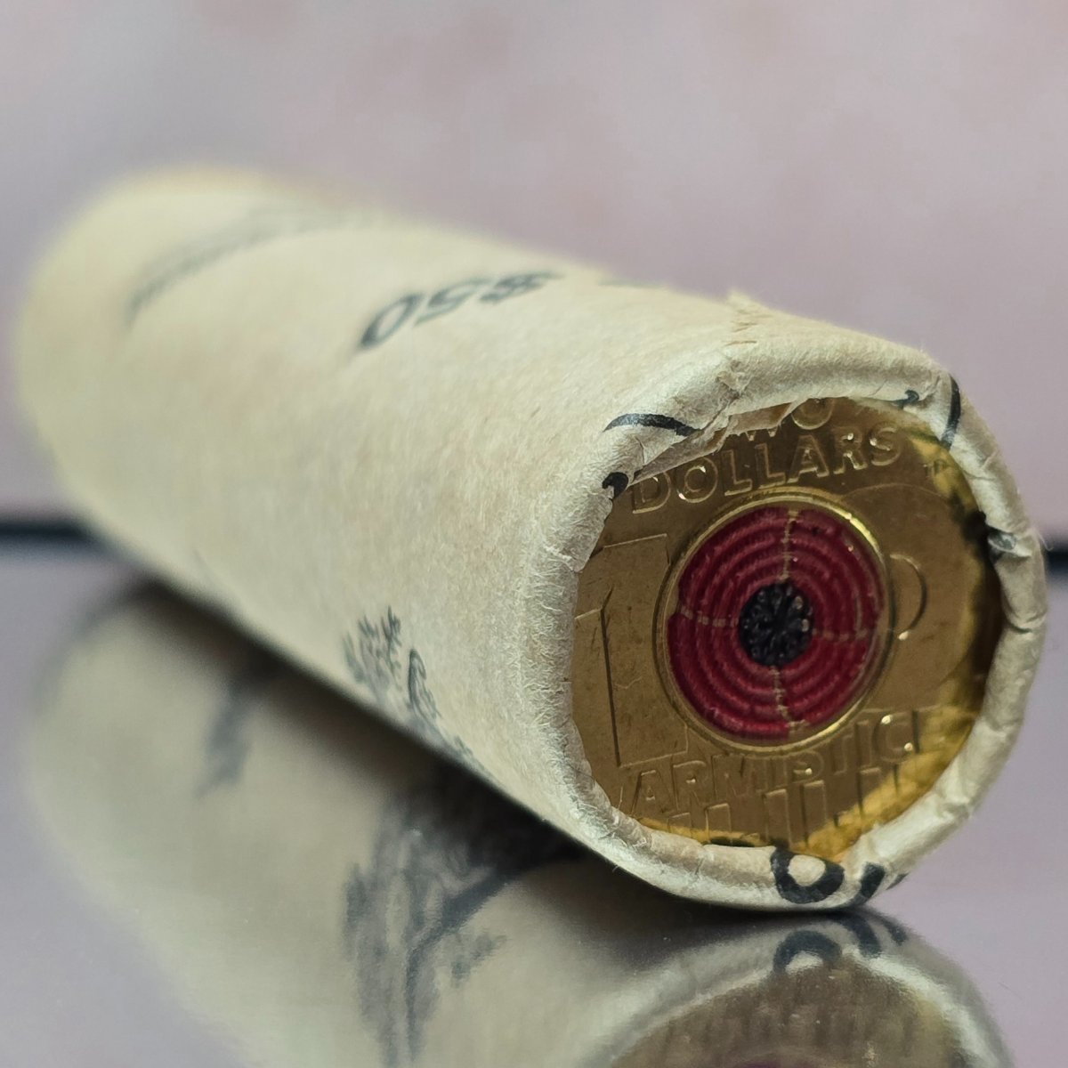 2018 $2 Armistice Centenary Royal Australian Mint T/T Roll