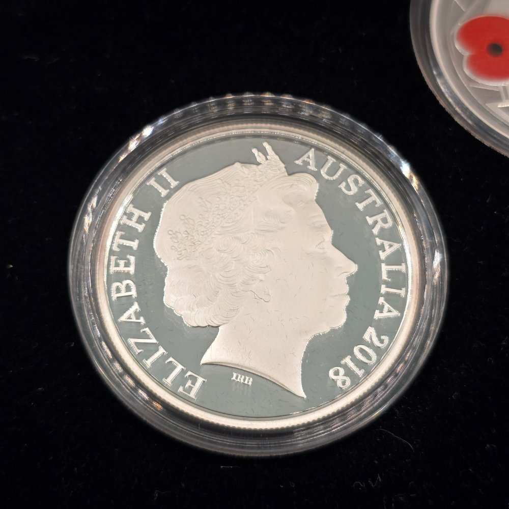 2018 Armistice Centenary Silver Three Coin Proof Set