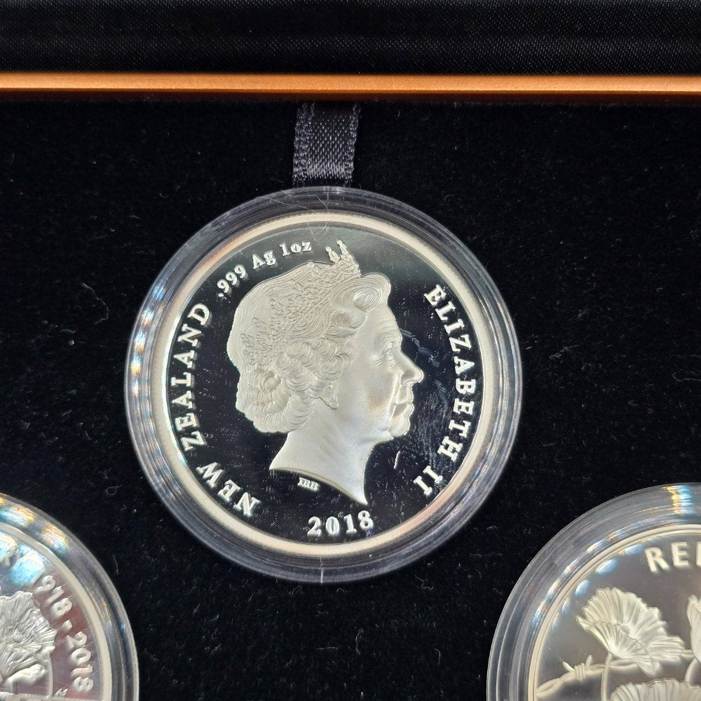 2018 Armistice Centenary Silver Three Coin Proof Set