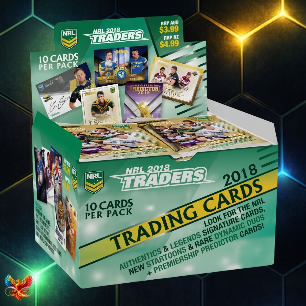 2018 TLA NRL Traders Sealed Retail Box