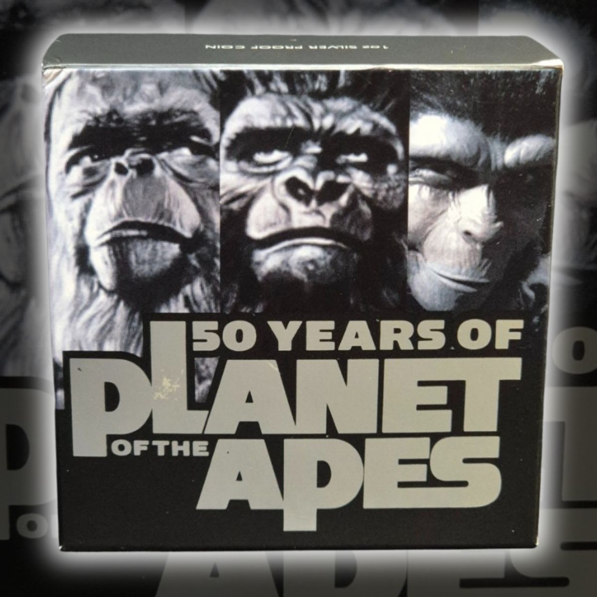 2018 Perth Mint 50 Years of Planet of the Apes 1oz Silver Proof Coin