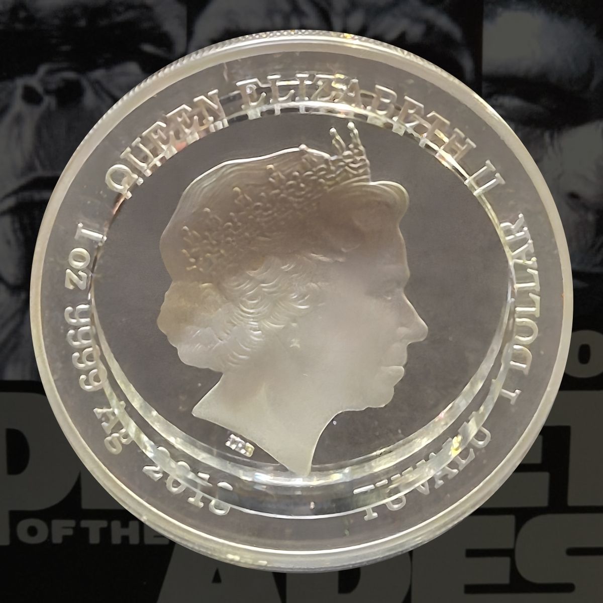 2018 Perth Mint 50 Years of Planet of the Apes 1oz Silver Proof Coin