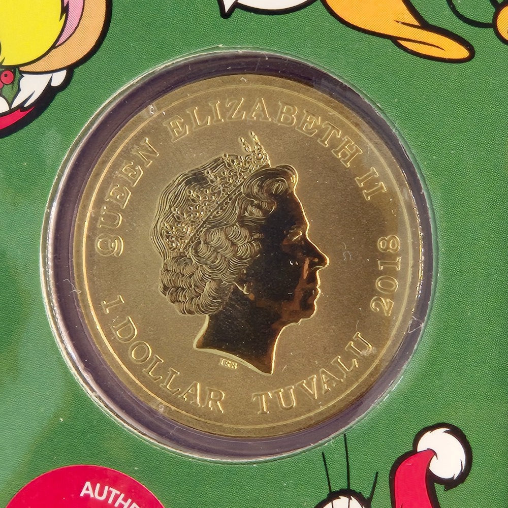 2018 $1 Perth Mint Looney Tunes Merry Everything PNC