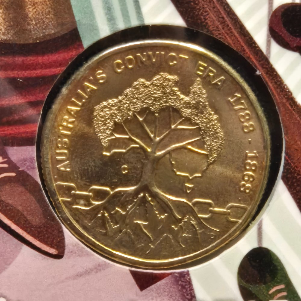 2018 $1 Rascals & Ratbags 'C' Mintmark - Alexander Pearce Uncirculated Carded Coin