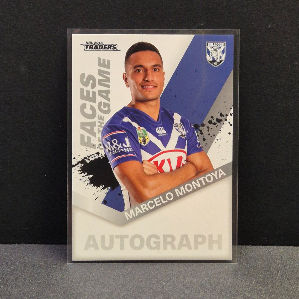 2018 NRL Traders - Faces of the Game - FG12- Marcelo Montoya