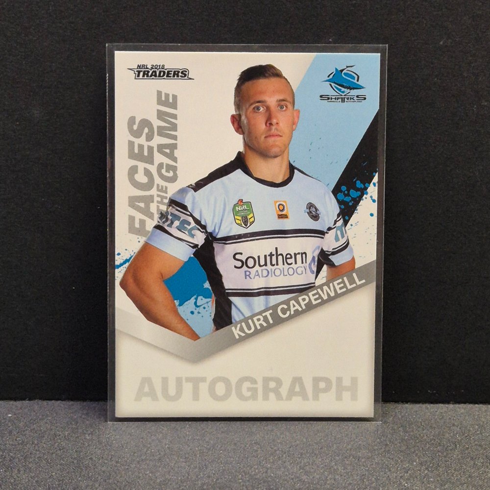 2018 NRL Traders - Faces of the Game - FG14- Kurt Capewell