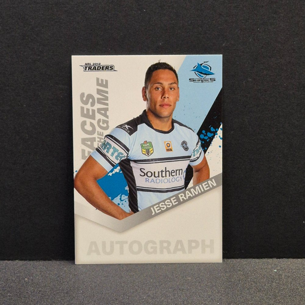 2018 NRL Traders - Faces of the Game - FG16 - Jesse Ramien
