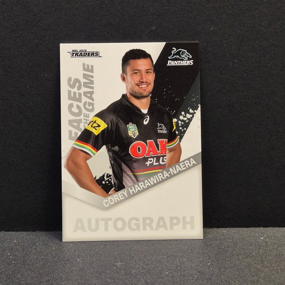 2018 NRL Traders - Faces of the Game - FG43 - Corey Harawira-Naera