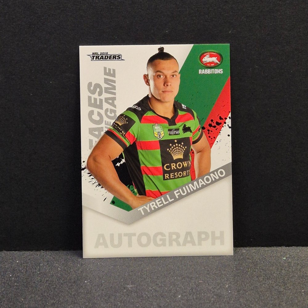 2018 NRL Traders - Faces of the Game - FG46 - Tyrell Fuimaono