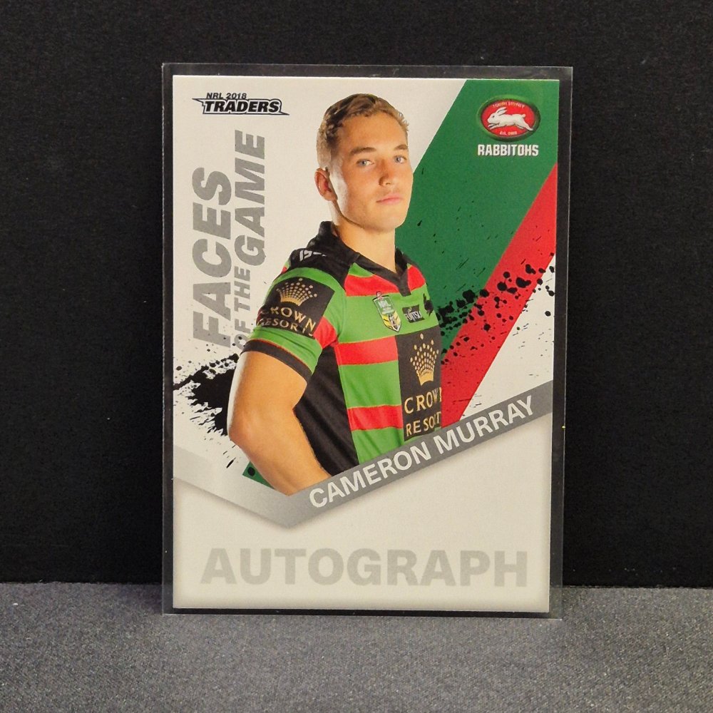2018 NRL Traders - Faces of the Game - FG48- Cameron Murray