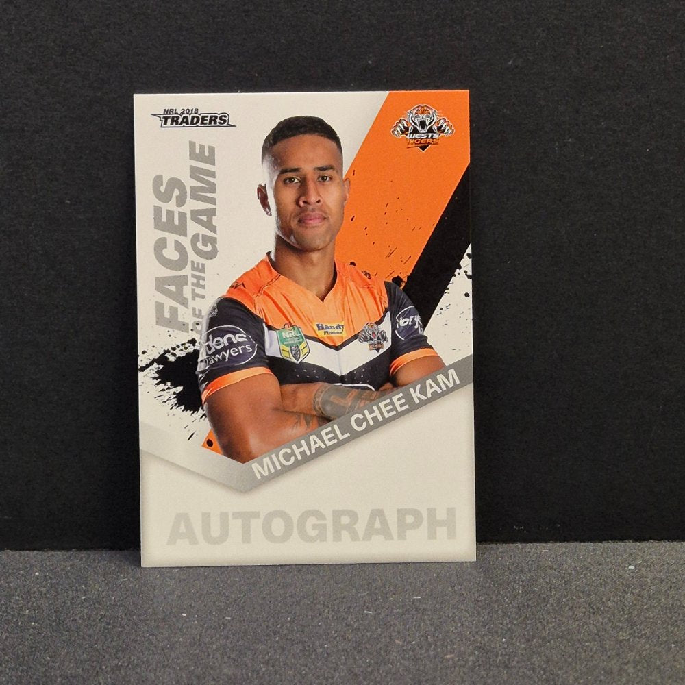 2018 NRL Traders - Faces of the Game - FG61 - Michael Chee Kam