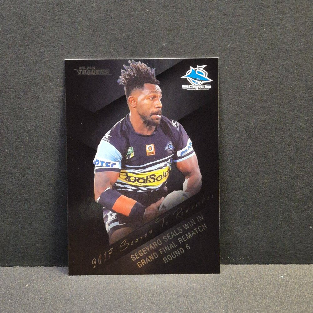2018 NRL Traders - Season to Remember - SR11 - James Segeyaro
