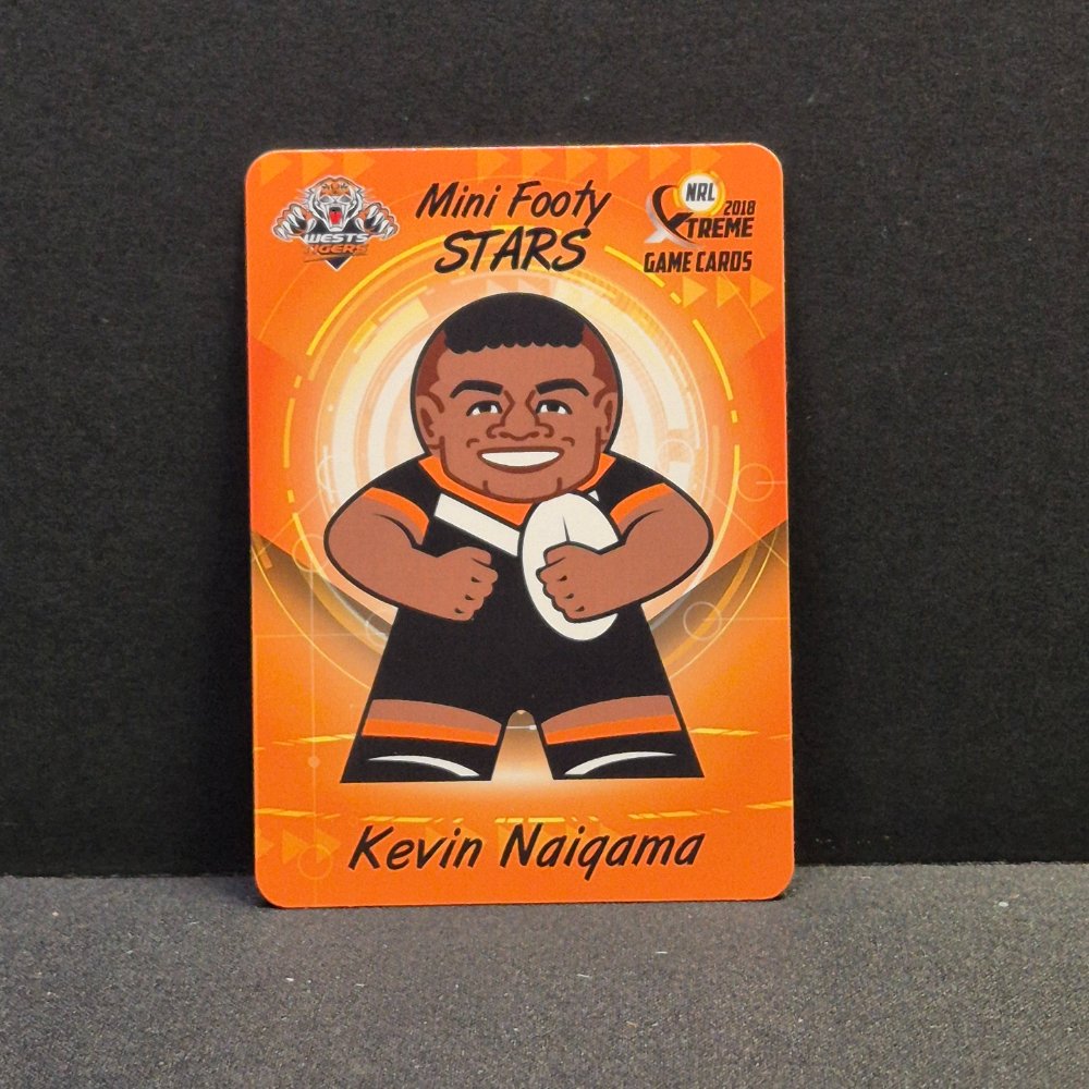 2018 NRL Xtreme - Mini Footy Stars - MFS31 - Kevin Naiqama