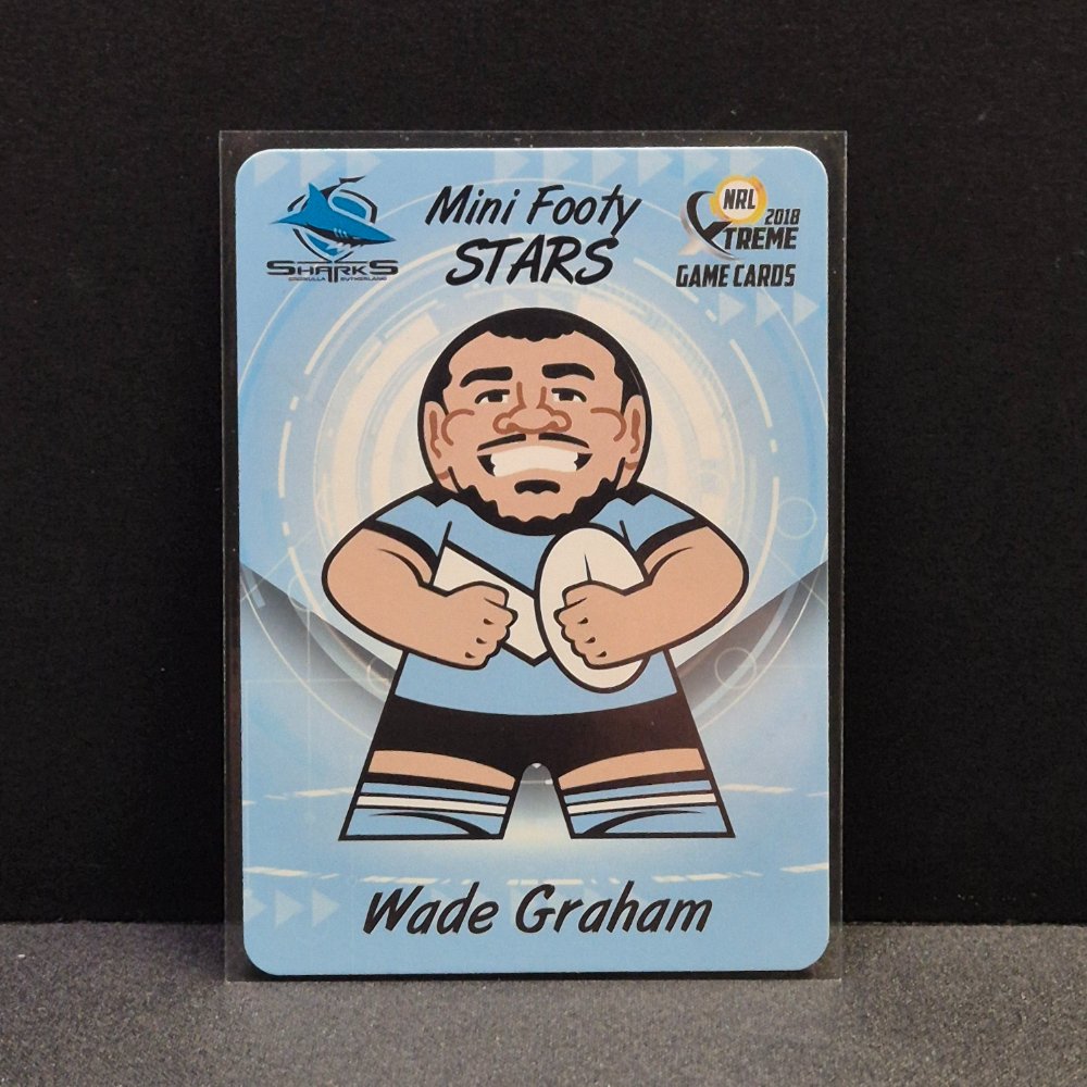 2018 NRL Xtreme - Mini Footy Stars - MFS08 - Wade Graham