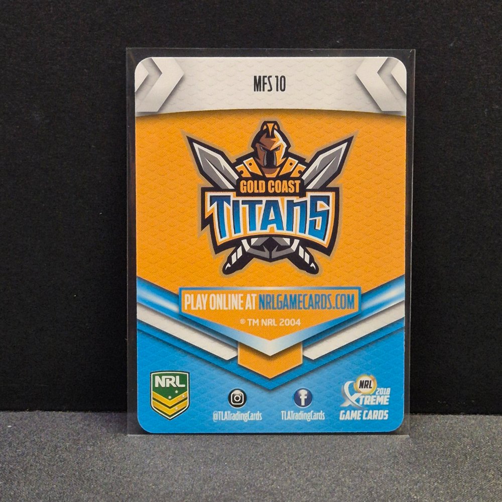 2018 NRL Xtreme - Mini Footy Stars - MFS10 - Ashley Taylor