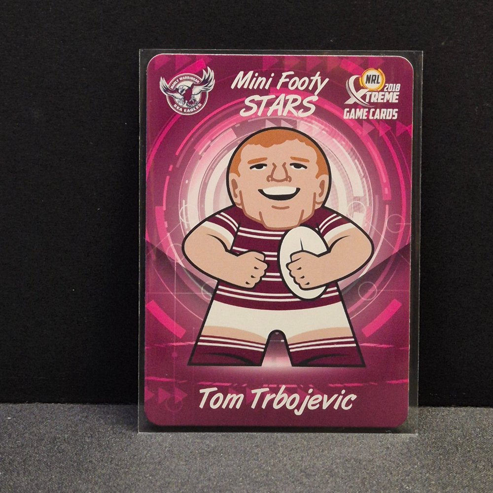 2018 NRL Xtreme - Mini Footy Stars - MFS12 - Tom Trbojevic