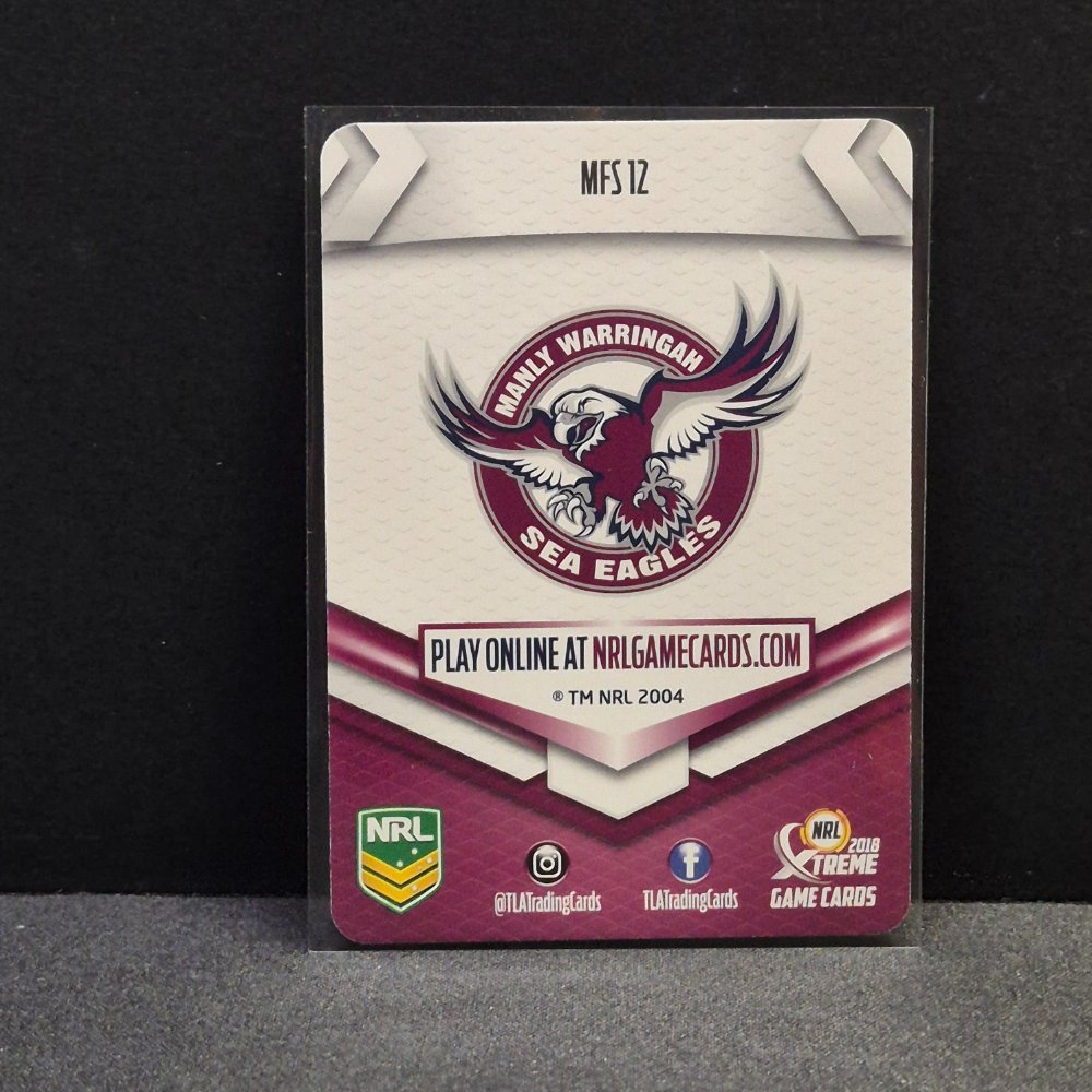 2018 NRL Xtreme - Mini Footy Stars - MFS12 - Tom Trbojevic