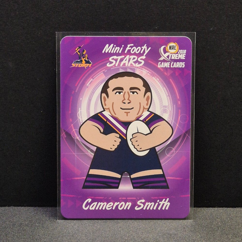 2018 NRL Xtreme - Mini Footy Stars - MFS14 - Cameron Smith