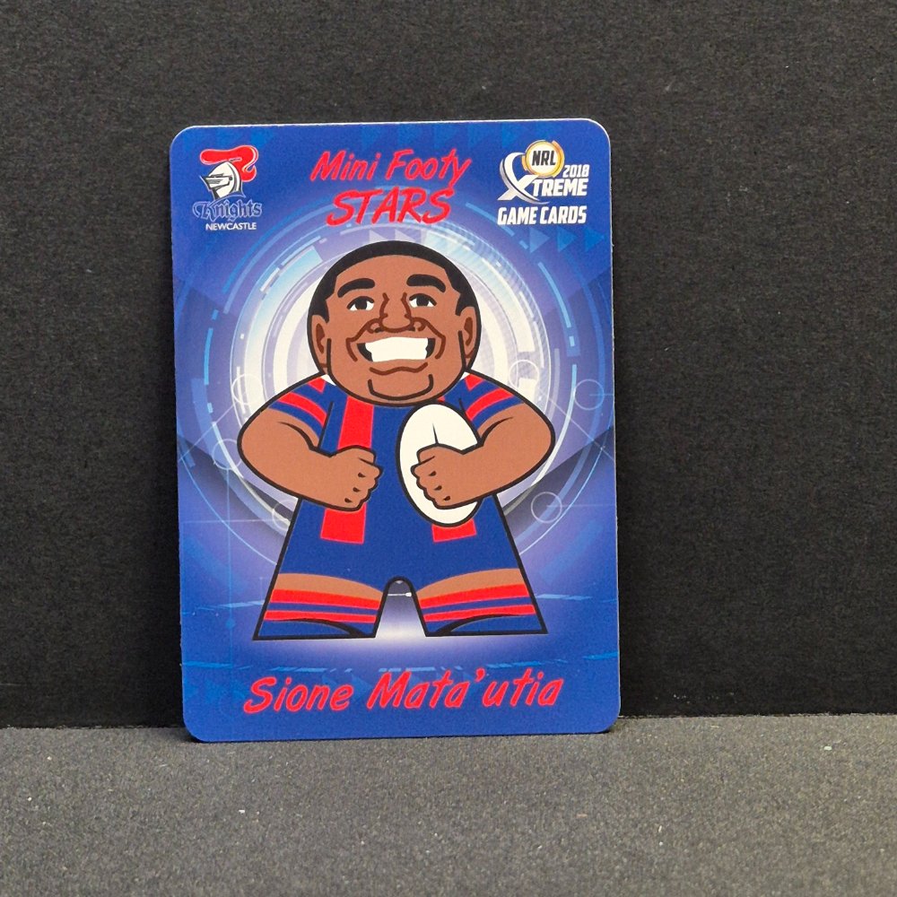 2018 NRL Xtreme - Mini Footy Stars - MFS15 - Sione Mata'utia