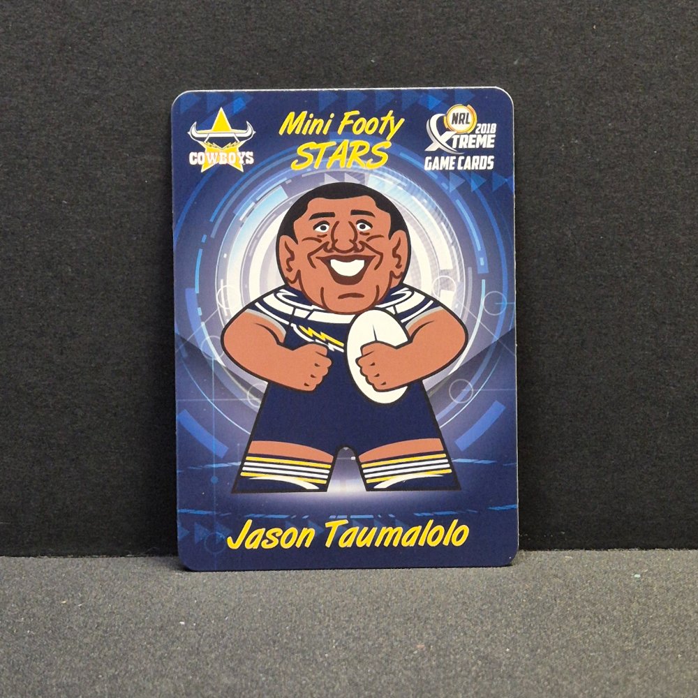2018 NRL Xtreme - Mini Footy Stars - MFS17 - Jason Taumalolo