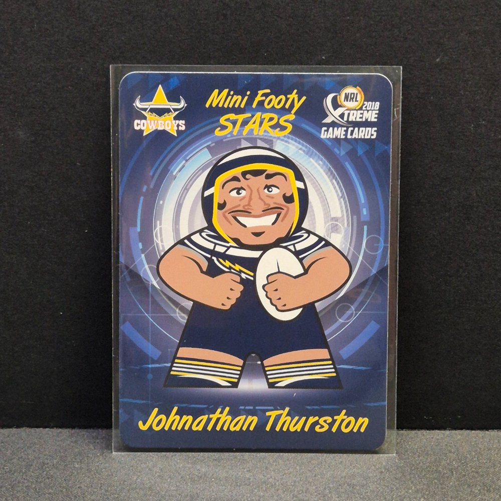 2018 NRL Xtreme - Mini Footy Stars - MFS18 - Johnathan Thurston