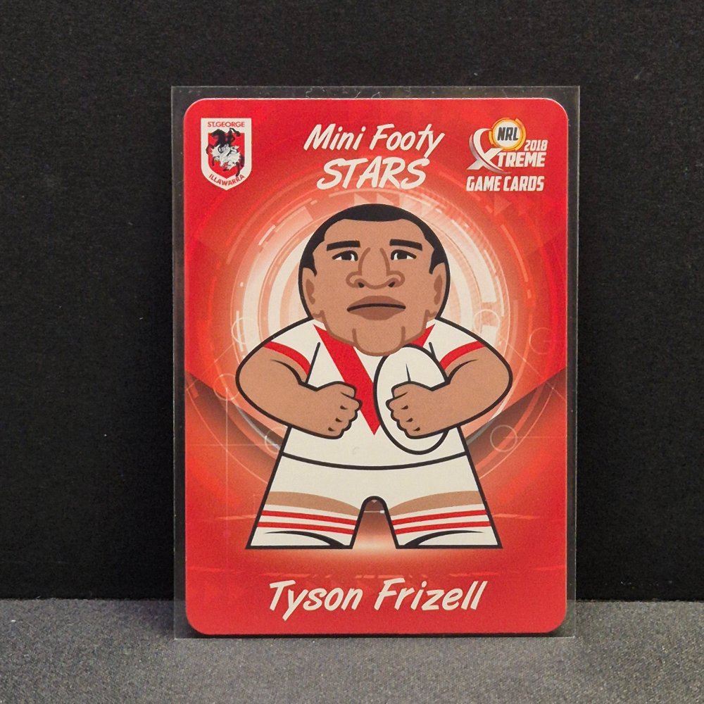 2018 NRL Xtreme - Mini Footy Stars - MFS25 - Tyson Frizell