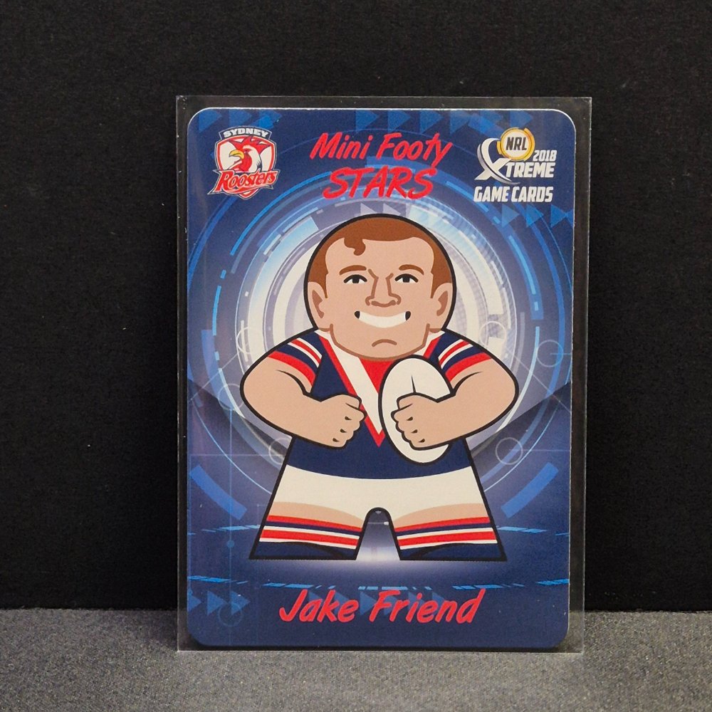 2018 NRL Xtreme - Mini Footy Stars - MFS28 - Jake Friend
