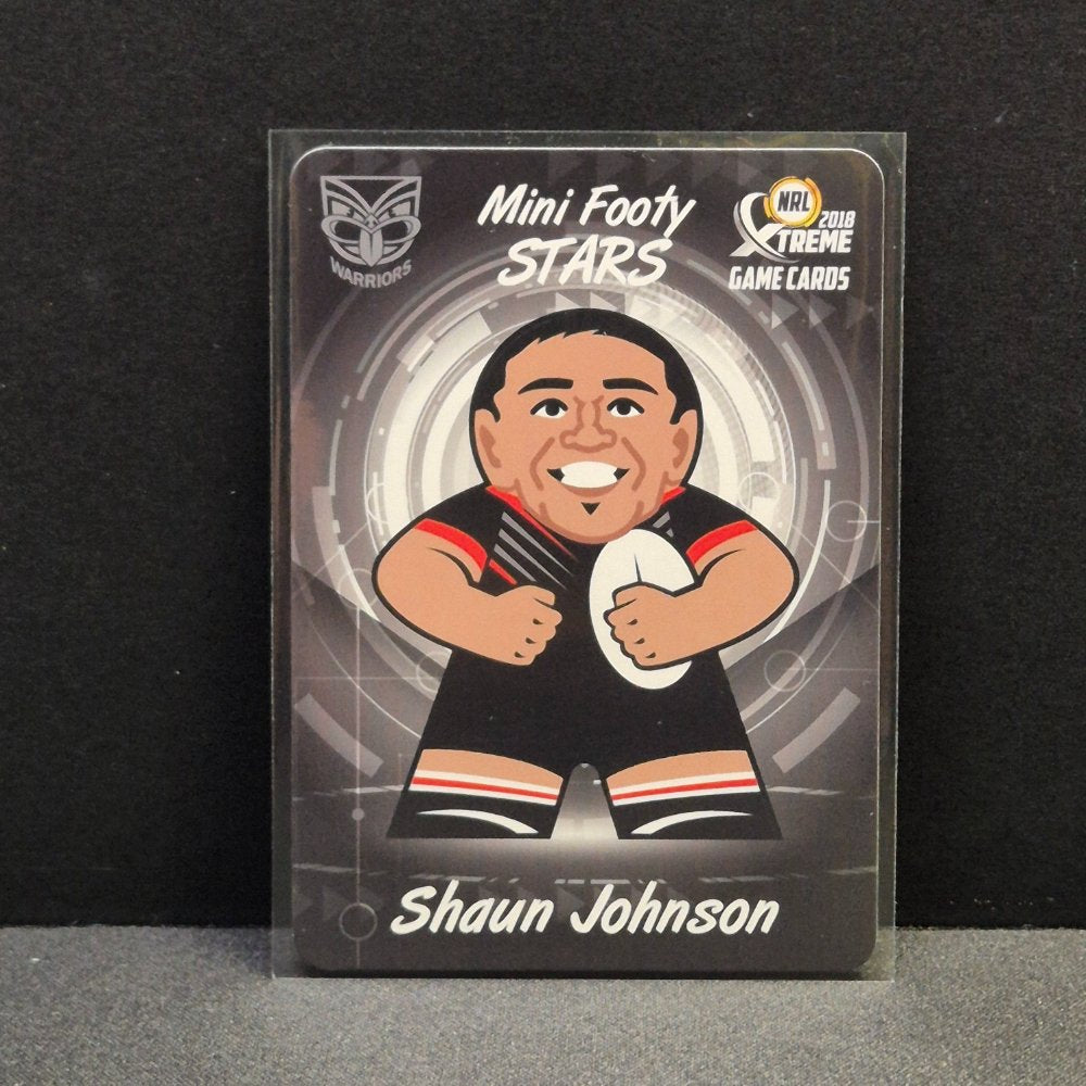 2018 NRL Xtreme - Mini Footy Stars - MFS29 - Shaun Johnson