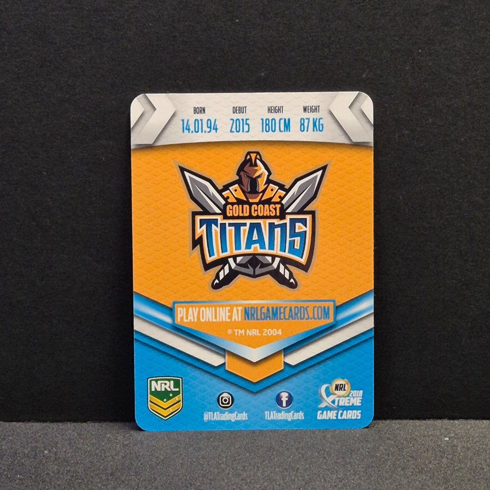 2018 NRL Xtreme - Silver Parallel - SP040 - Kane Elgey