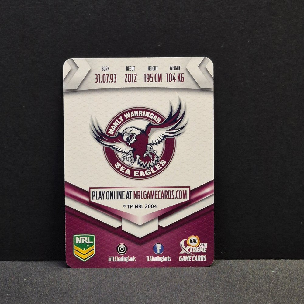 2018 NRL Xtreme - Silver Parallel - SP049 - Curtis Sironen