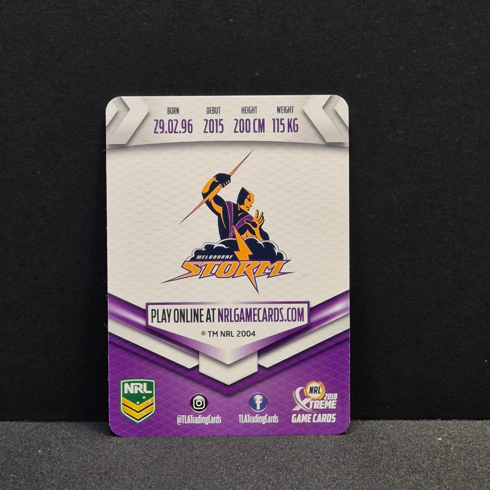 2018 NRL Xtreme - Silver Parallel - SP057 - Nelson Asofa-Solomona