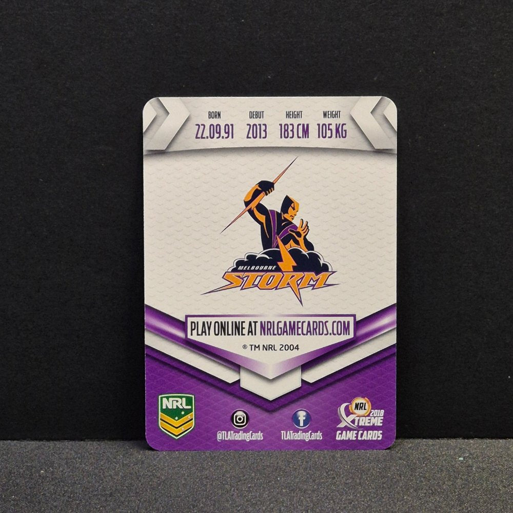 2018 NRL Xtreme - Silver Parallel - SP058 - Kenneath Bromwich