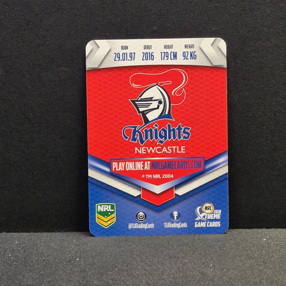 2018 NRL Xtreme - Silver Parallel - SP066 - Brock Lamb