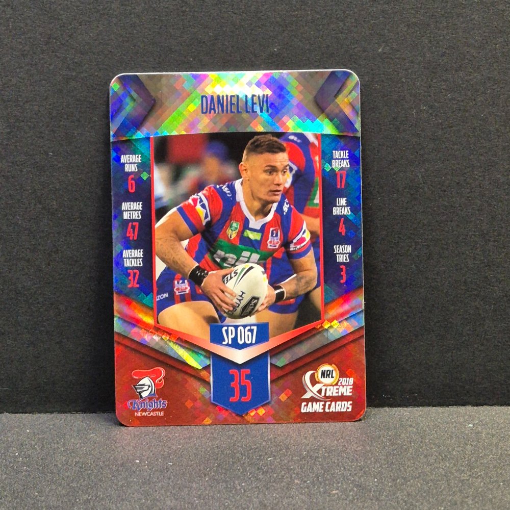 2018 NRL Xtreme - Silver Parallel - SP067 - Daniel Levi