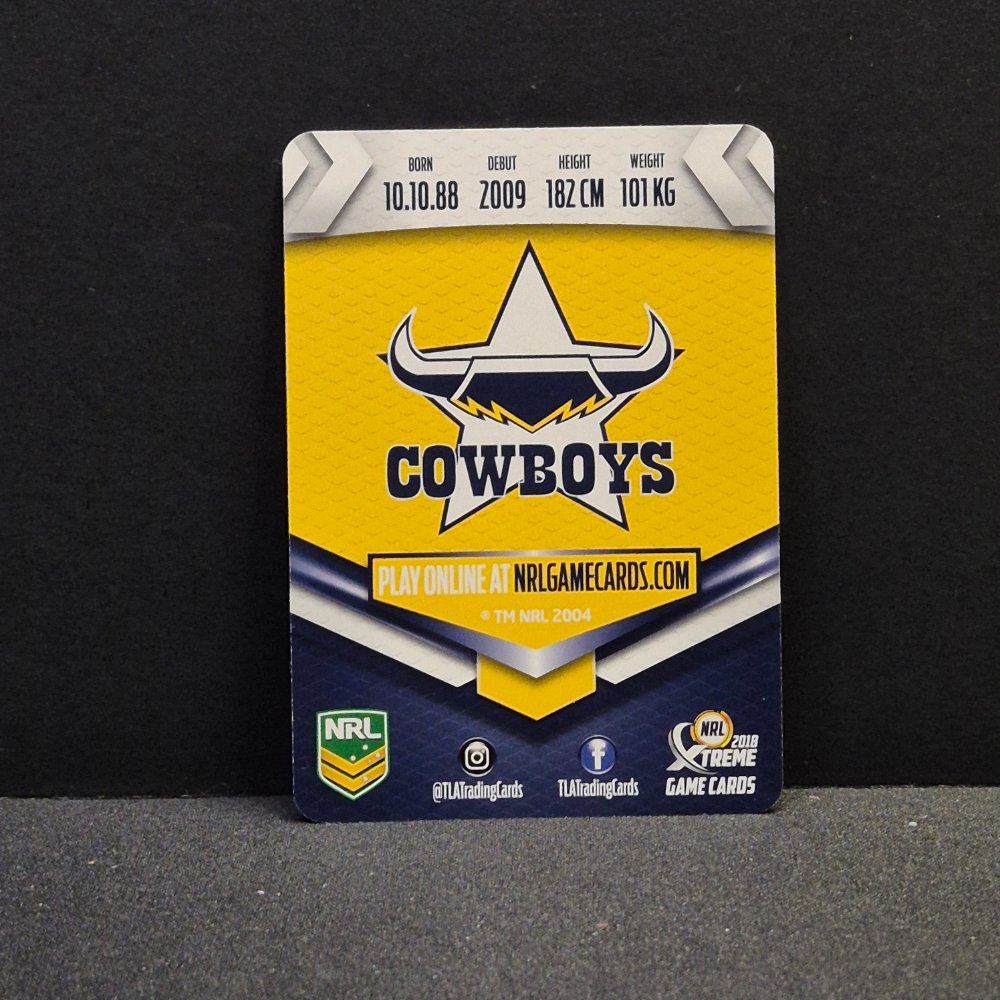 2018 NRL Xtreme - Silver Parallel - SP076 - Shaun Fensom