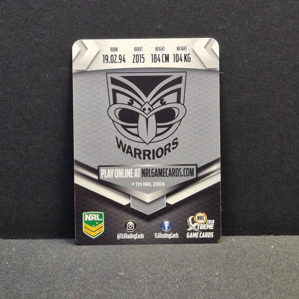 2018 NRL Xtreme - Silver Parallel - SP130- Sam Lisone