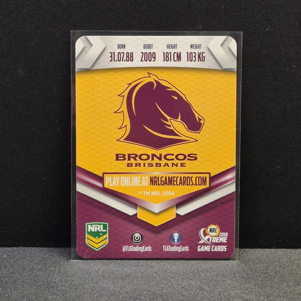 2018 NRL Xtreme - Silver Parallel - SP003 - Alex Glenn